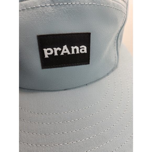 PrAna Foothills Flat Brim Adjustable Hat 50+ UPF Sky Blue New With Tags - Picture 6 of 10